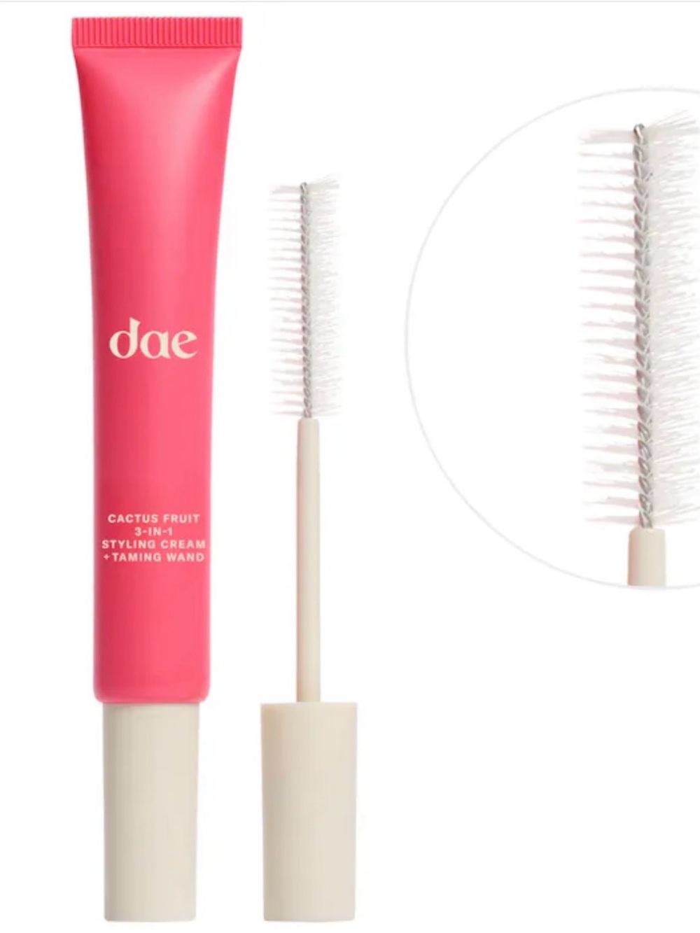 dae Cactus Fruit 3-in-1 Styling Cream + Taming Wand — Pink